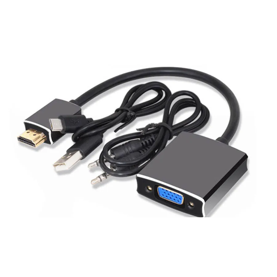Aluminum alloy HDMI TO VGA (5)