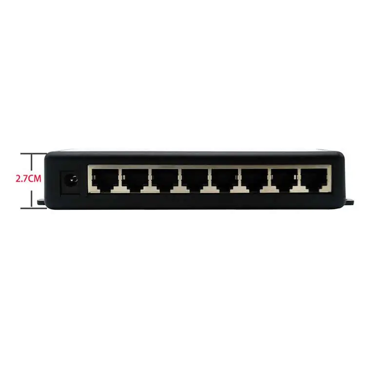 Anpwoo POE S1 S2 4 порта 8 портов инжектор сплиттер для CCTV сети переключатель камеры