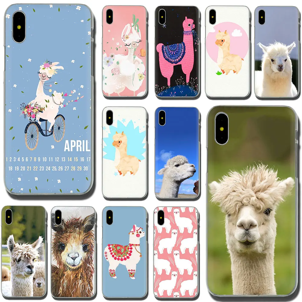 Lama Llama Alpacas Hard Phone Cover Case For Iphone Se 11 Pro 6 6s Plus 7 8 Plus X Xs Xr Xs Max Phone Case Covers Aliexpress