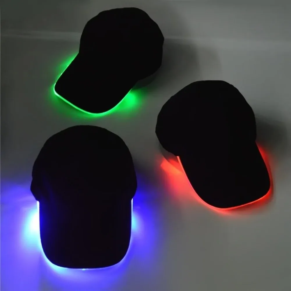 baseball cap visor light