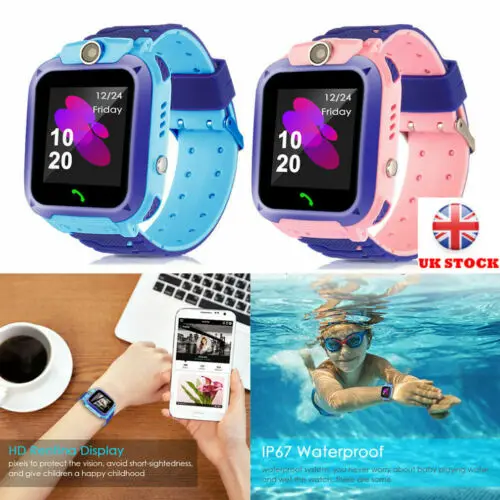 Дешево Водонепроницаемые Детские умные часы, анти потеря, безопасные, font b GPS b font , умные часы, детский трекер, SOS Вызов, телефон, умные часы, Sim для Android iOS, горя...