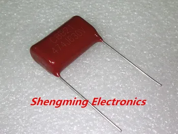 

100pcs 630V 474J 0.47uF 474 P=20MM CBB capacitors