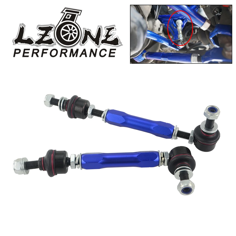 

LZONE - 165mm-210mm Ball Joint Adjustable Sway Bar End Link Kit for TOYOTA LAND CRUISER PRADO 120 Series - 2002-2010 JR-SEL07