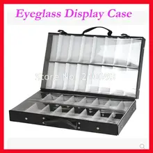 32 витрина для очков, упаковочная коробка для очков, чемодан, для хранения 32 шт солнцезащитных очков DC32