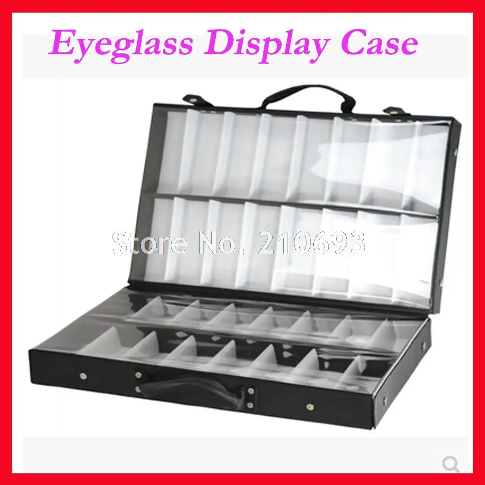 

32 glasses display case, eyewear display box, suitcase, for holding 32pcs of sunglasses DC32