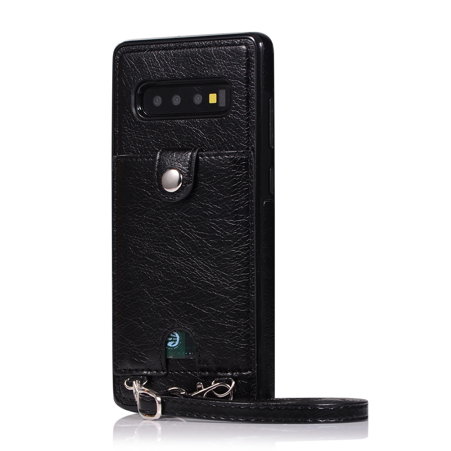 For Samsung Note 10 Plus 10+ S8 S9 S10 Plus S10E S7 Edge Case Wallet Leather Cover For iPhone X 11 Pro XR XS Max 7 8 6 6s Plus