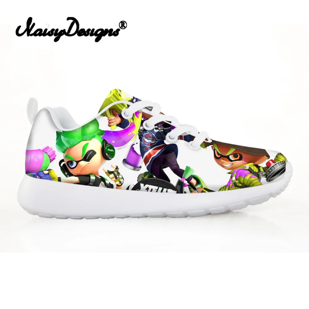 Noisydesigns 2019 Kids Sneaker Shoes Daily Casual Outdoor Trainer Shoes Splatoon 2 Anime Printed Lightweight Boy Girl DropShip Noisydesigns 2019 Kids Sneaker Shoes Daily Casual Outdoor Trainer Shoes Splatoon 2 Anime Printed Lightweight Boy Girl DropShip