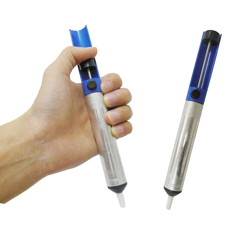 Aluminum Metal Desoldering Pump Suction Tin Gun Soldering Sucker Pen6
