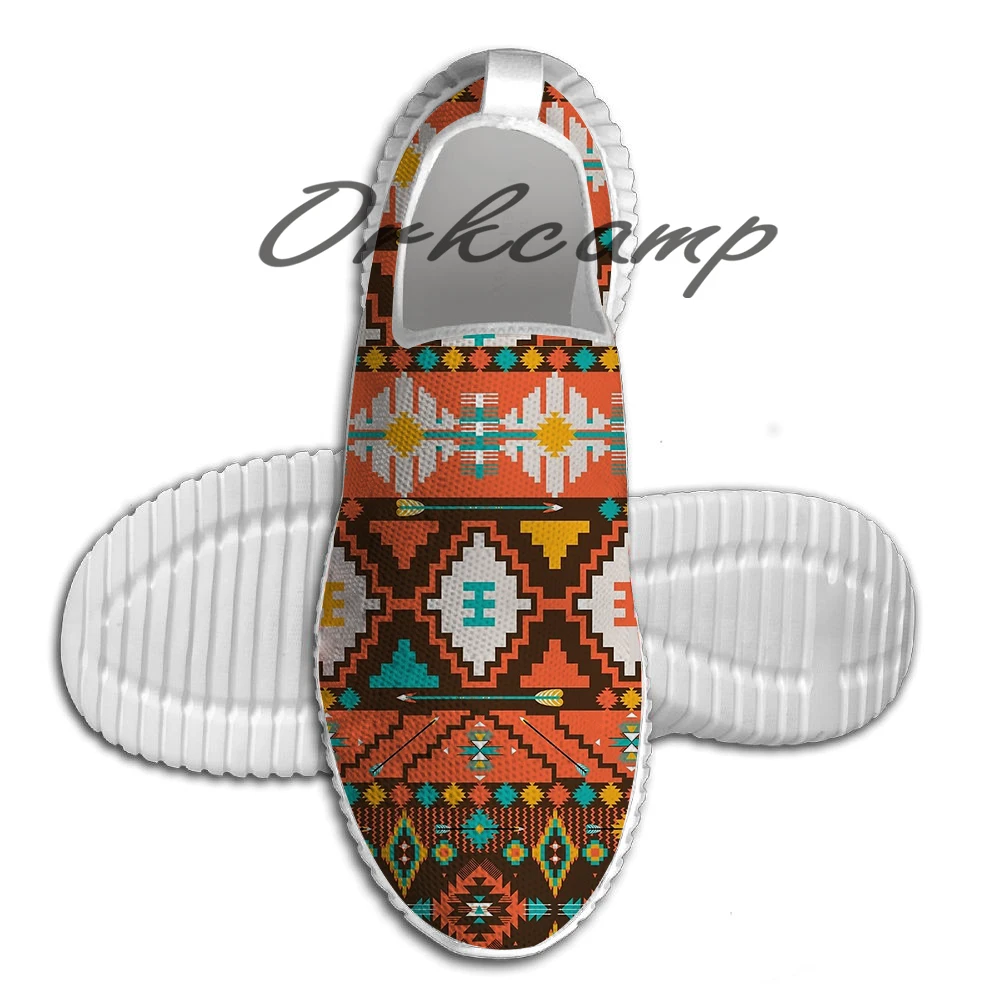 

Aztec geometric seamless colorful pattern Light Weight fashion Sports Running Shoes Walking Shoes Summer Comfortable Yuga shoes