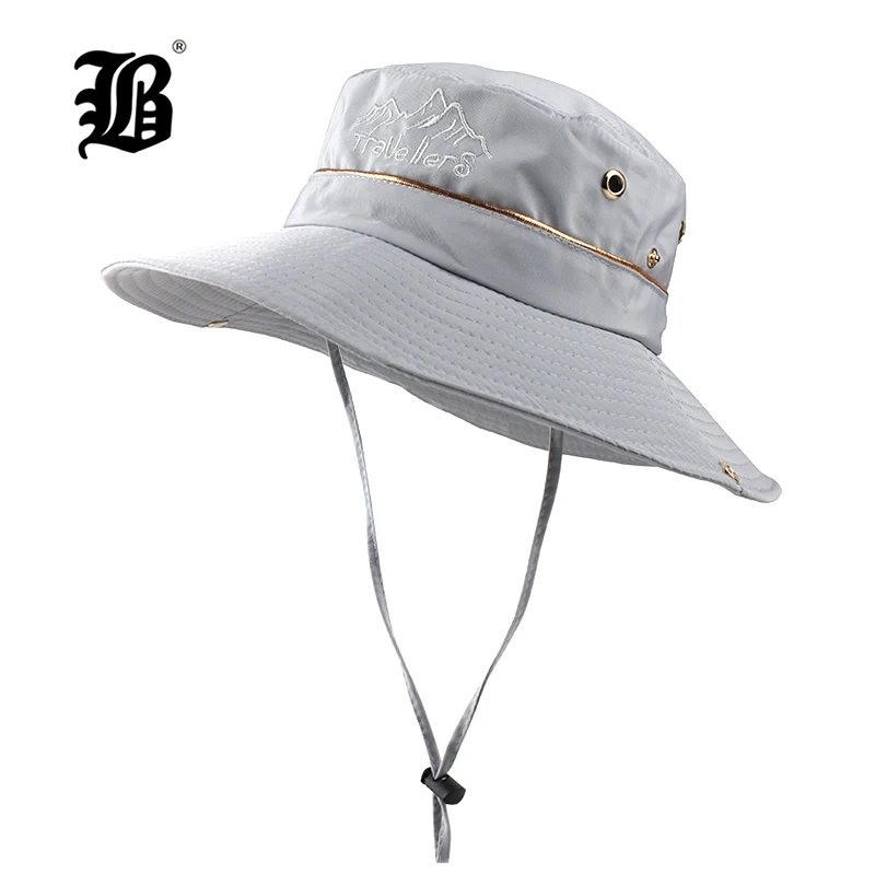 

[FLB] Sun Hat Bucket Summer Men Women Fishing Boonie Hat Sun Long Large Wide Brim Mesh Hiking Outdoor Beach Cap F331