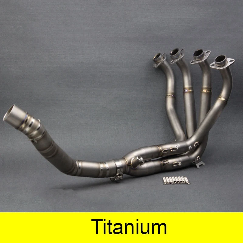

For Kawasaki Z900 2017 Motorcycle Exhaust Muffler Pipe Front Pipe Tube Full System Titanium