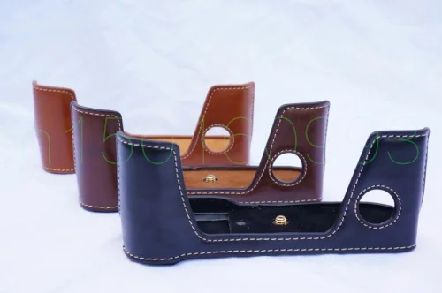 Mirrorless System Camera Video Bag Case PU Camera Half Body Pouch Battery Openning For Fujifilm Fuji XPRO 2 Mirrorless System Camera Video Bag Case PU Camera Half Body Pouch Battery Openning For Fujifilm Fuji XPRO 2