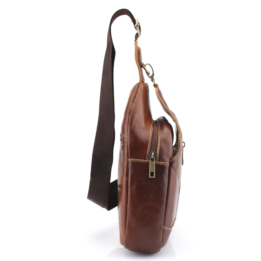 ZZNICK 2019 men chest bag Male Shoulder Bag Fashion Genuine Leather bag Big small model bag Casual Messenger Bag 3102 ZZNICK 2019 men chest bag Male Shoulder Bag Fashion Genuine Leather bag Big small model bag Casual Messenger Bag 3102
