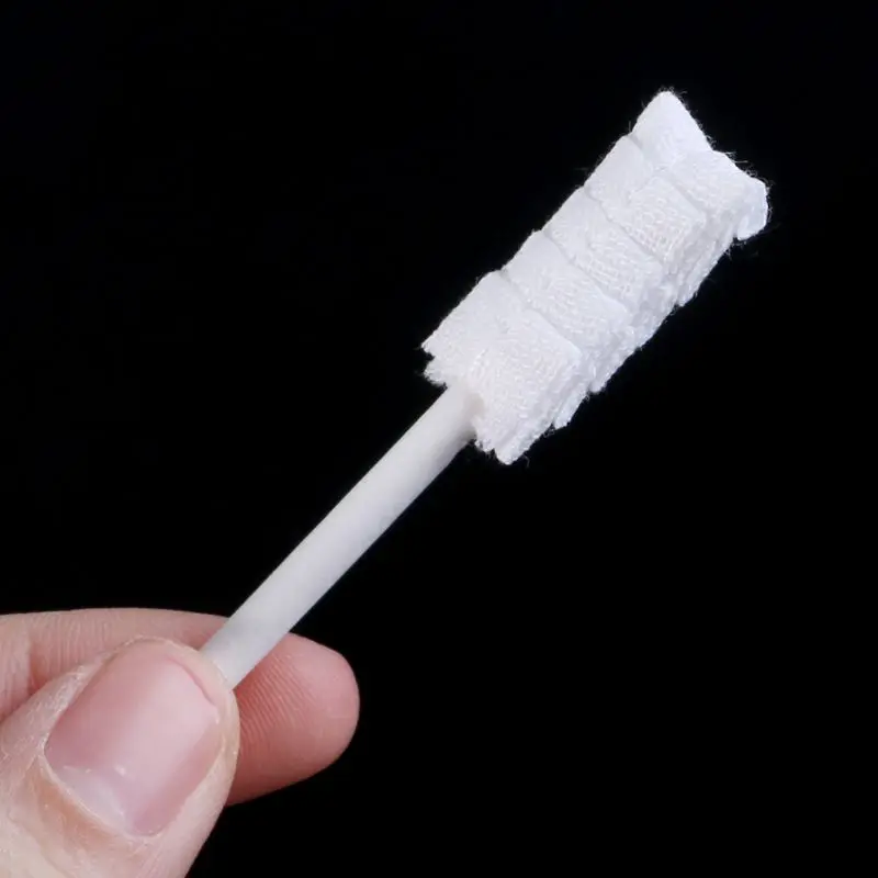 

10 Pcs/set Baby Oral Cleaner Cleaning Tongue Teeth Disposable Nursing Tool Stick Gauze Toothbrush Brush Soft Wipes
