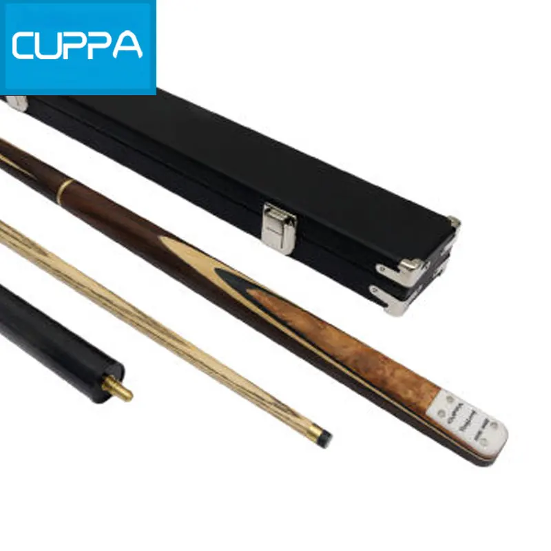 Высокое качество cuppa Снукер cue s Stick 9,8 мм наконечник с чехол для кия 3/4 набор 2 варианта Китай - Цвет: B