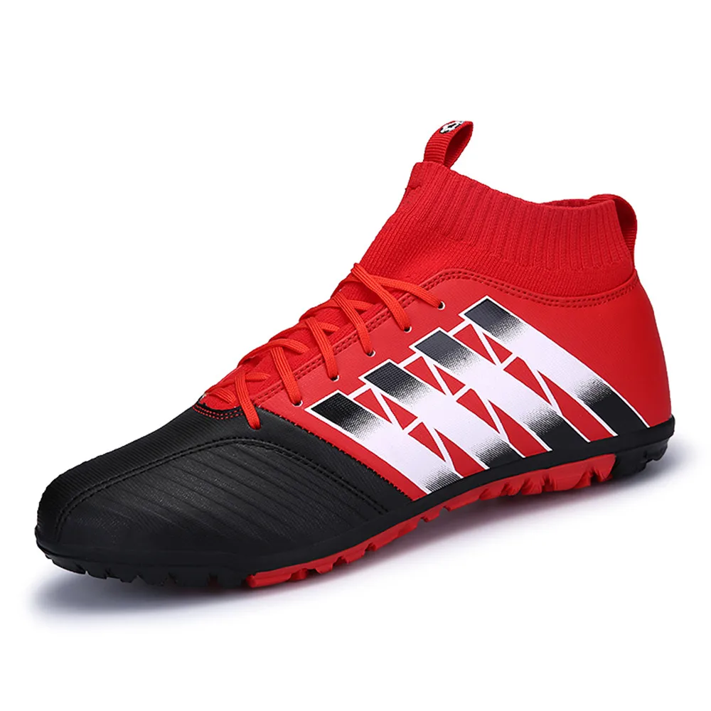 

New Style High Ankle Soccer Shoe Men's Football Sneakers Comfortable Soccer Cleats Lightweight Boots Zapatillas Futbol Hombre