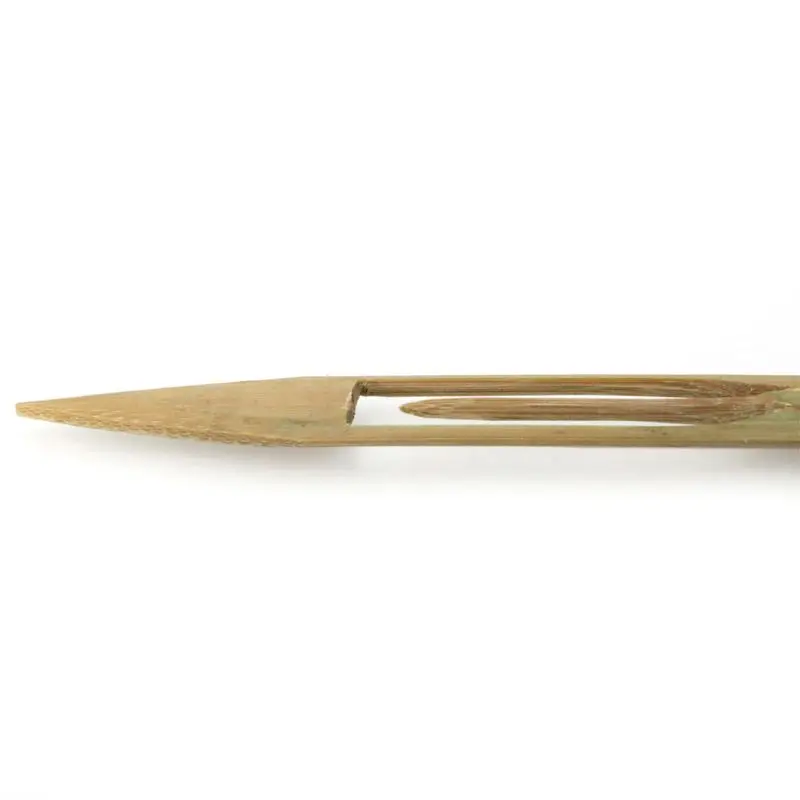 

Handmade Fishing Tackle Bamboo Shuttle Fishermen Repair Tools Sticky Net Three-layer Fishing Net DIY Weaving Supplies
