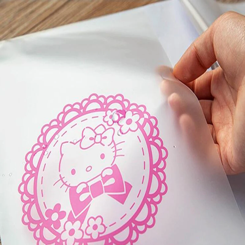 3 шт./компл. роман не вредит экологии PP Пластиковые hello Kitty A4 обложка книги офисная прищепка поставки