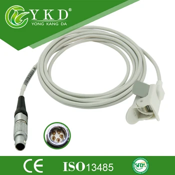 

2pcs/lot Child finger clip 1100 581 508 507 3m 5pin Connector Criticare Compatible SpO2 Sensor for CSI
