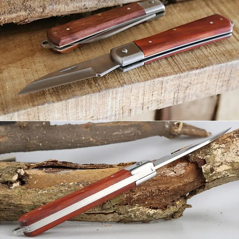

Pruning Grafting Knife Professional Folding Garden Cutter Scissor Seedling Tools 77UC