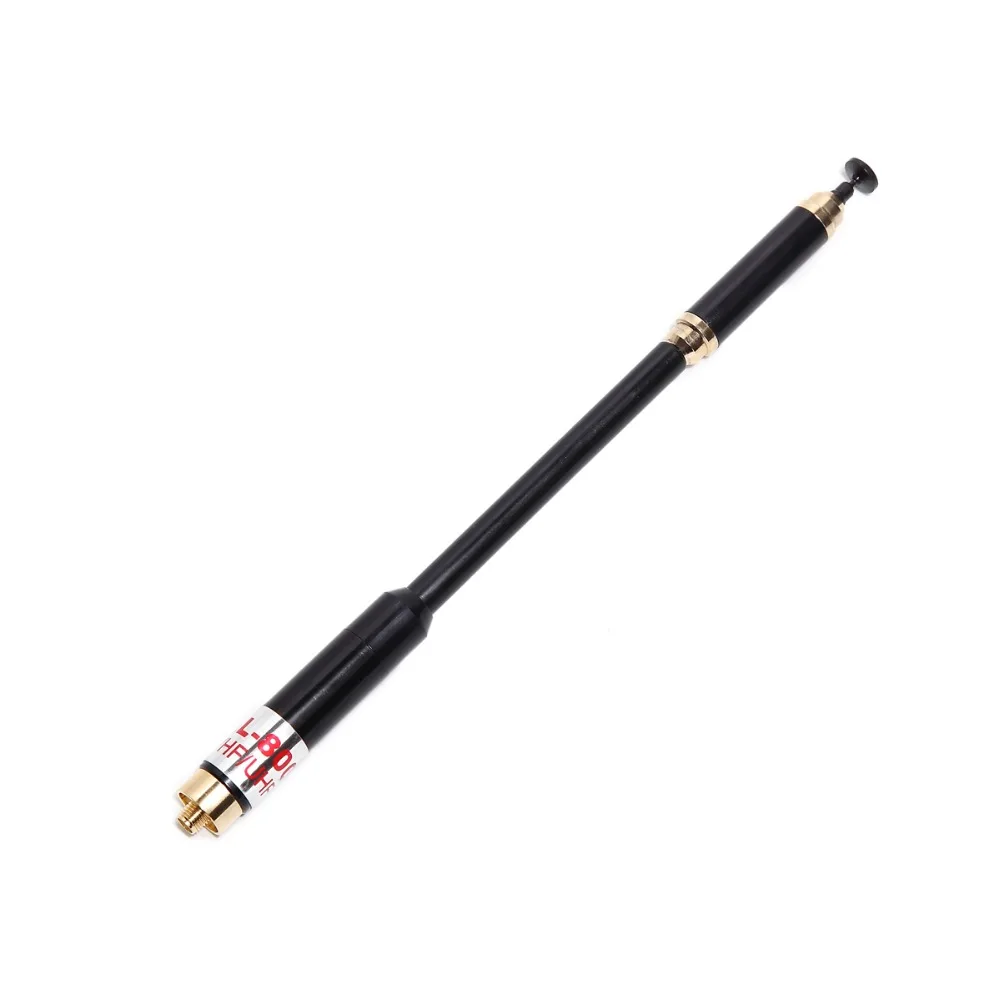 

Harvest AL-800 Dual Band 144/430MHz SMA-Female Telescopic Antenna AL800 for WOUXUN TYT HYT BAOFENG BF-888S UV-5R Radio