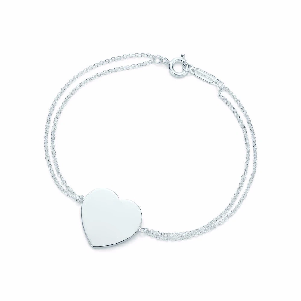 

ROBOL TIFF 100% S925 Sterling Silver Original Eternal Vitality Chain Tiff Bracelet For Women Authentic Jewelry Christmas Gift