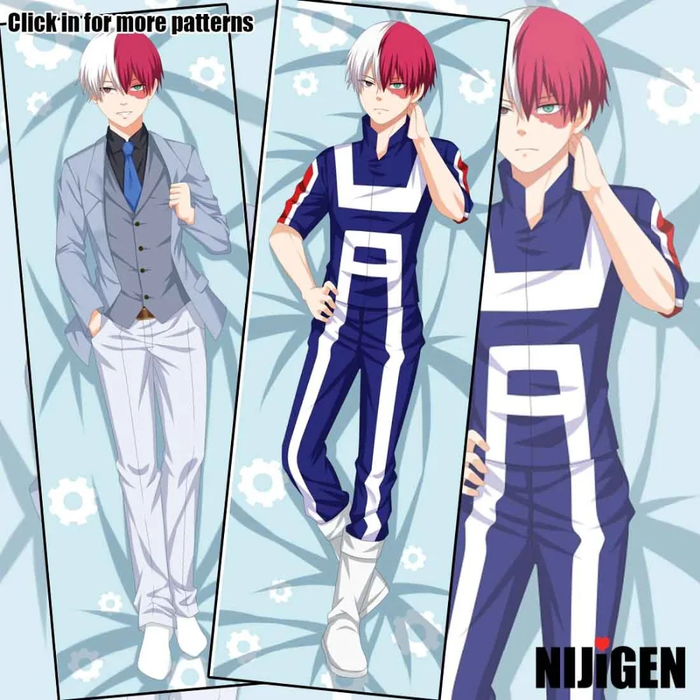 My Hero Academy Todoroki Shoto BL Man мужской Аниме Dakimakura декоративный чехол для подушки, обнимающий тело