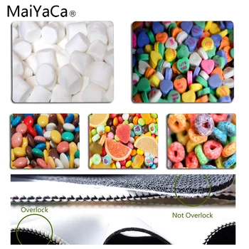 

MaiYaCa Your Own Mats Candy DIY Design Pattern Game mousepad Size for 18x22cm 25x29cm Rubber Rectangle Mousemats