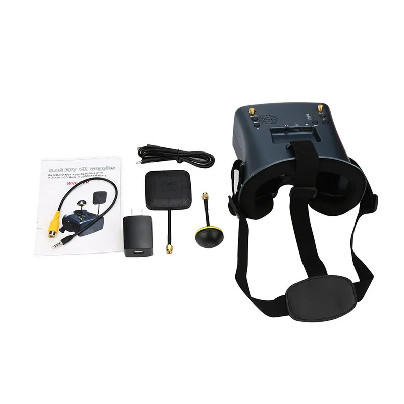 

Men's Fashion LS-008D 5.8G FPV Googles 40CH With 2000mA Battery DVR Diversity For RC Model