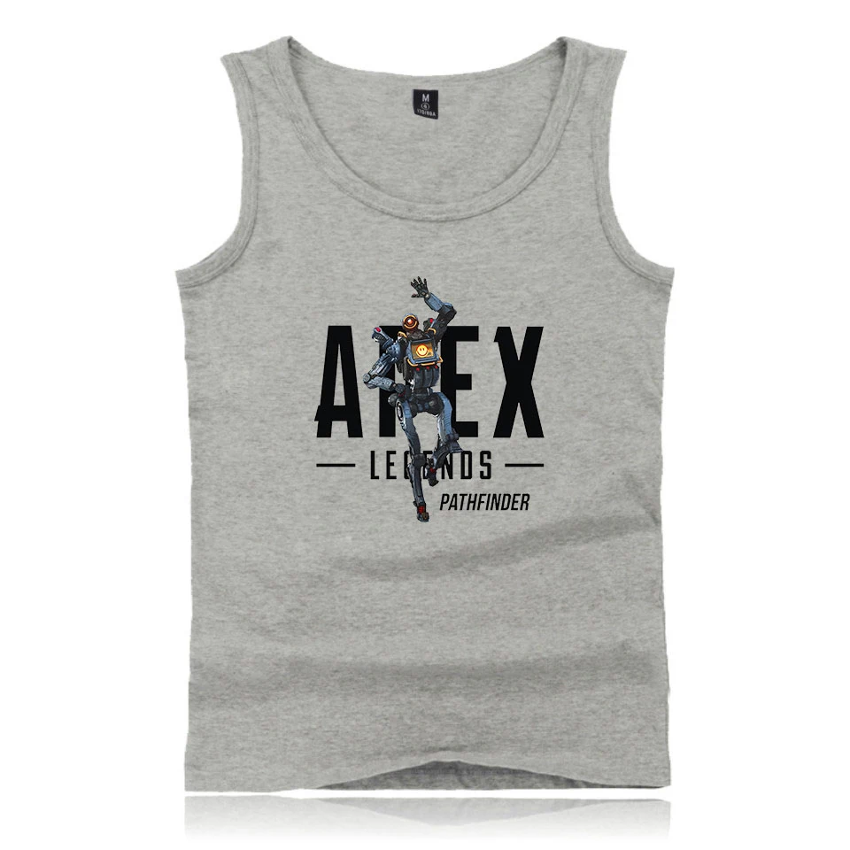 Apex Legends майка Titanfall Мужская Стрельба персонаж игры логотип майка мужская летняя одежда с принтом Футболки