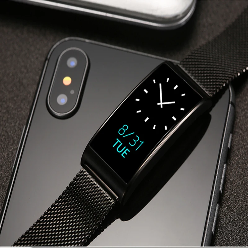 Мужские и женские фитнес трекер X3 Смарт часы браслет IP68 SmartBand пульсометр кровяное