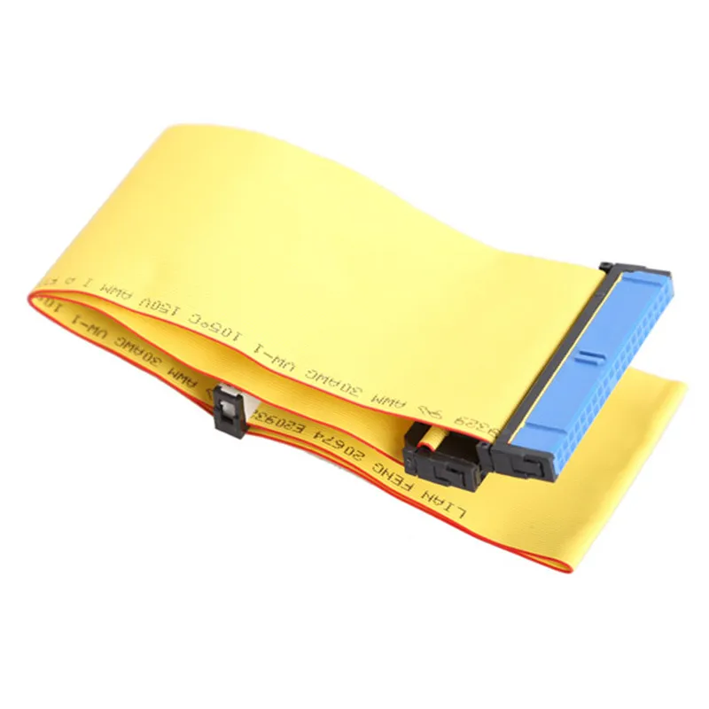 

High Quality 40 Pin IDE ATA HDD Hard Drive Ribbon Cable Dual Device