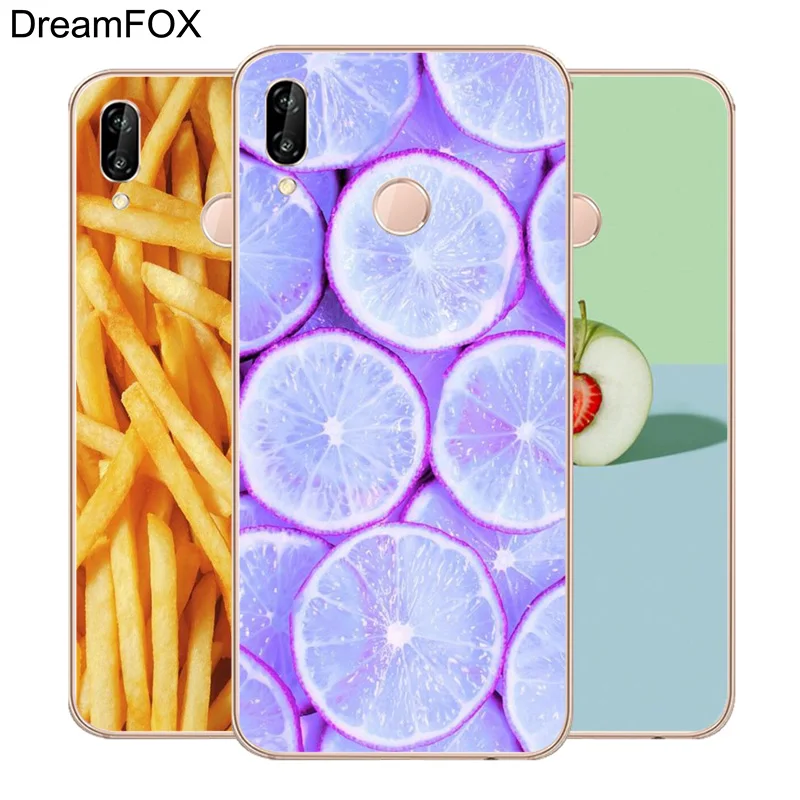 

L174 Fruit Food Soft TPU Silicone Case Cover For Huawei P8 P9 P10 P20 P30 Lite Pro P Smart Plus 2017 2019