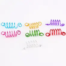 10 шт. волосы кольца для наращивания волос трубки оплетка дредлок бусины манжеты зажимы оплетка спираль для оплетки крутые удлинители для укладки волос