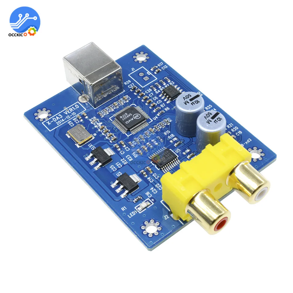 Плата аудиодекодера dacmodule SA9227 PCM5102A 32 бит USB Hi Fi модуль декодера Расшифровка