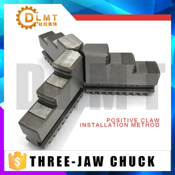 

three-jaw chuck K11-250 3pcs/SET Positive claw 10 inches Universal Claw Card foot Mechanical lathe