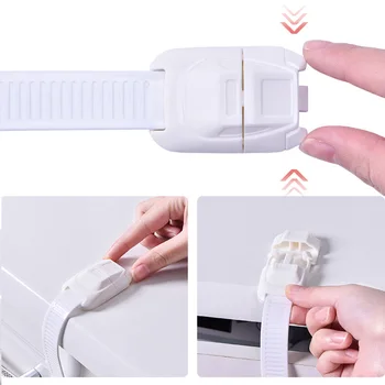 

Baby Kids Multi-Function Safety Locks Plastic Children Protection Care Locks Cabinet Cupboard Drawer Door Security Protector