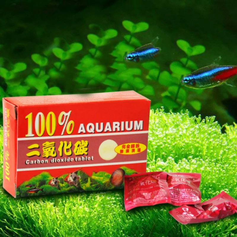 

1 Box 36pcs Aquarium CO2 Carbon Dioxide Tablets For Plants Aquarium Fish Tank Diffuser Plant Aquario Accessory co2 aquarium H1