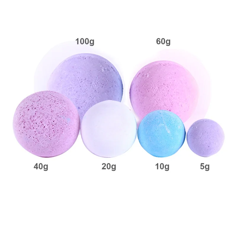 

Bomb bath salt ball moisture moisturizing five colors repair skin bath salt ball