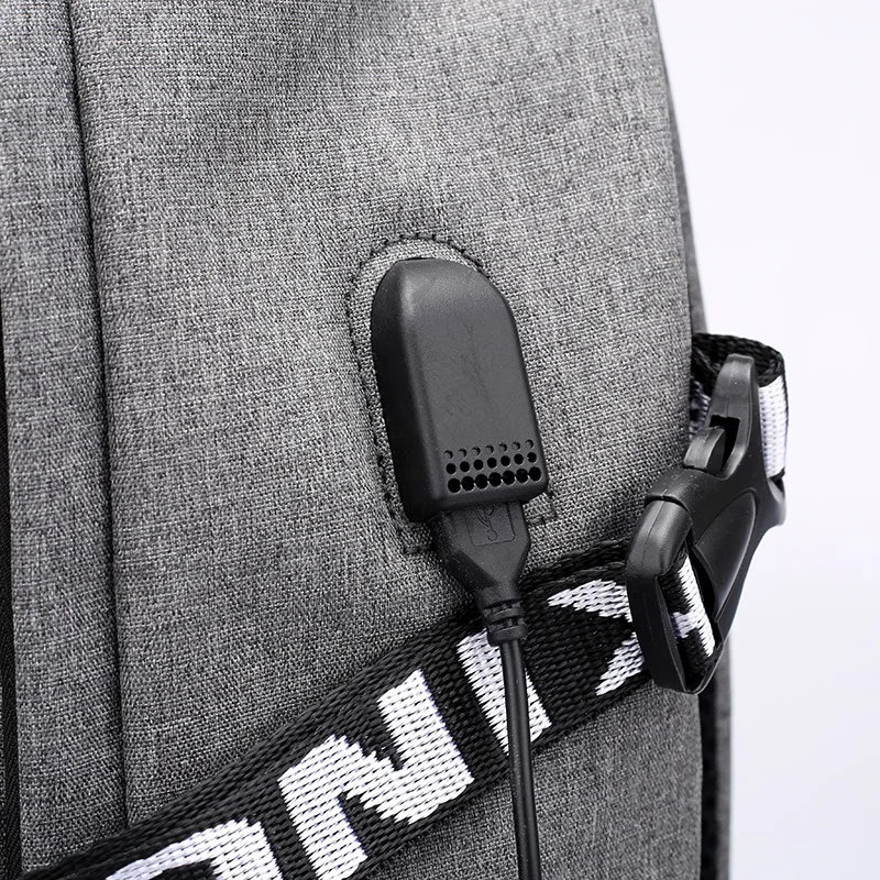 Рюкзак для ноутбука с usb разъемом деловых встреч и работы компьютером студентов