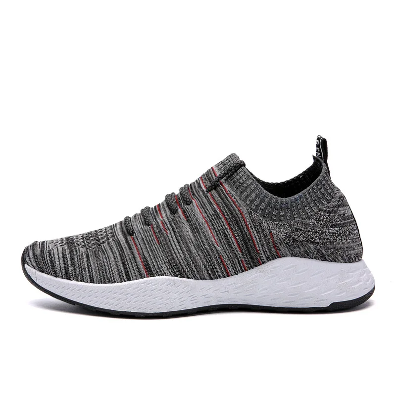 

Fashion Leisure Flat Vulcanize Shoes for Men Sewing Striped Lace-up Casual Shoes Spring Autumm Boys Students Sneakers
