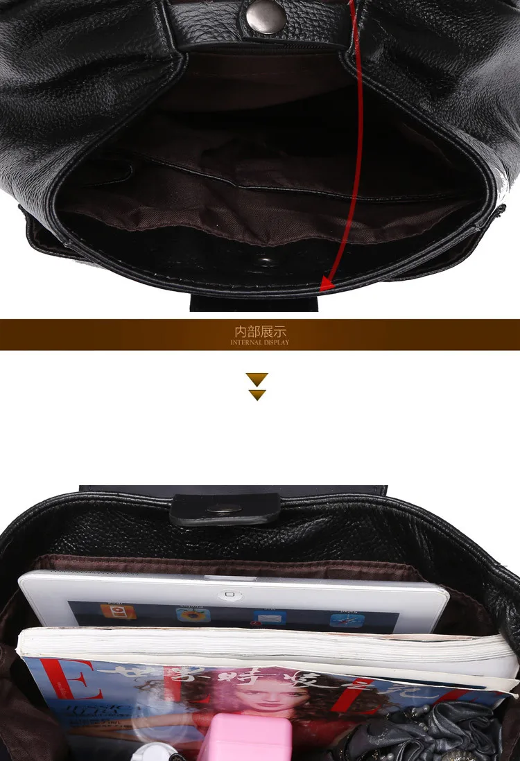real cowskin women backpack (14)