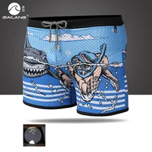 Летние мужские плавки, темно-синие боксеры, купальный костюм, трусы, сексуальные шорты для плавания, maillot de bain, одежда для бассейна, шорты, бикини, купальник