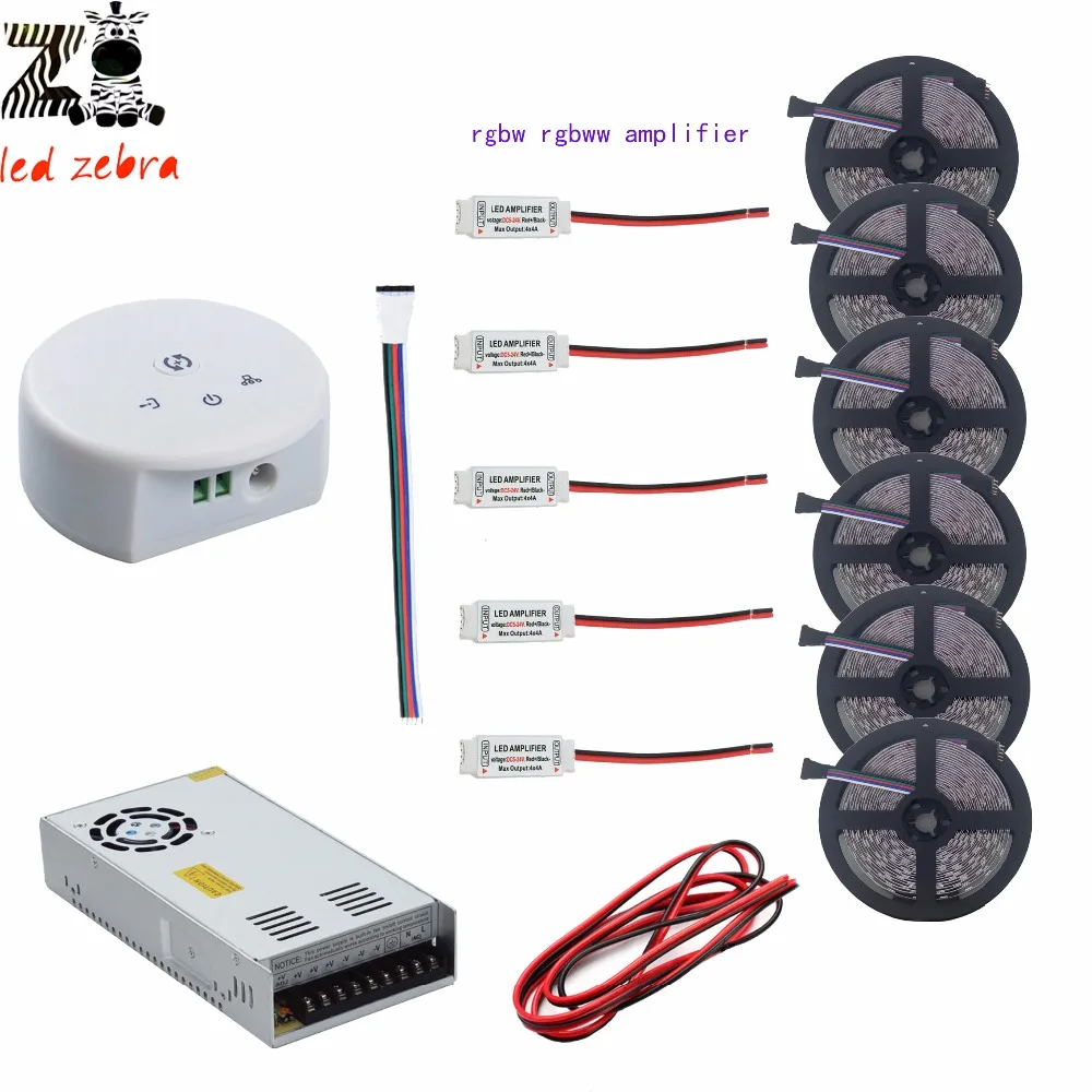 

Surper bright 5~30m 5050 SMD rgbw rgbww led strip light+UFO wifi led controller+12v led power transformer+rgb amplifier