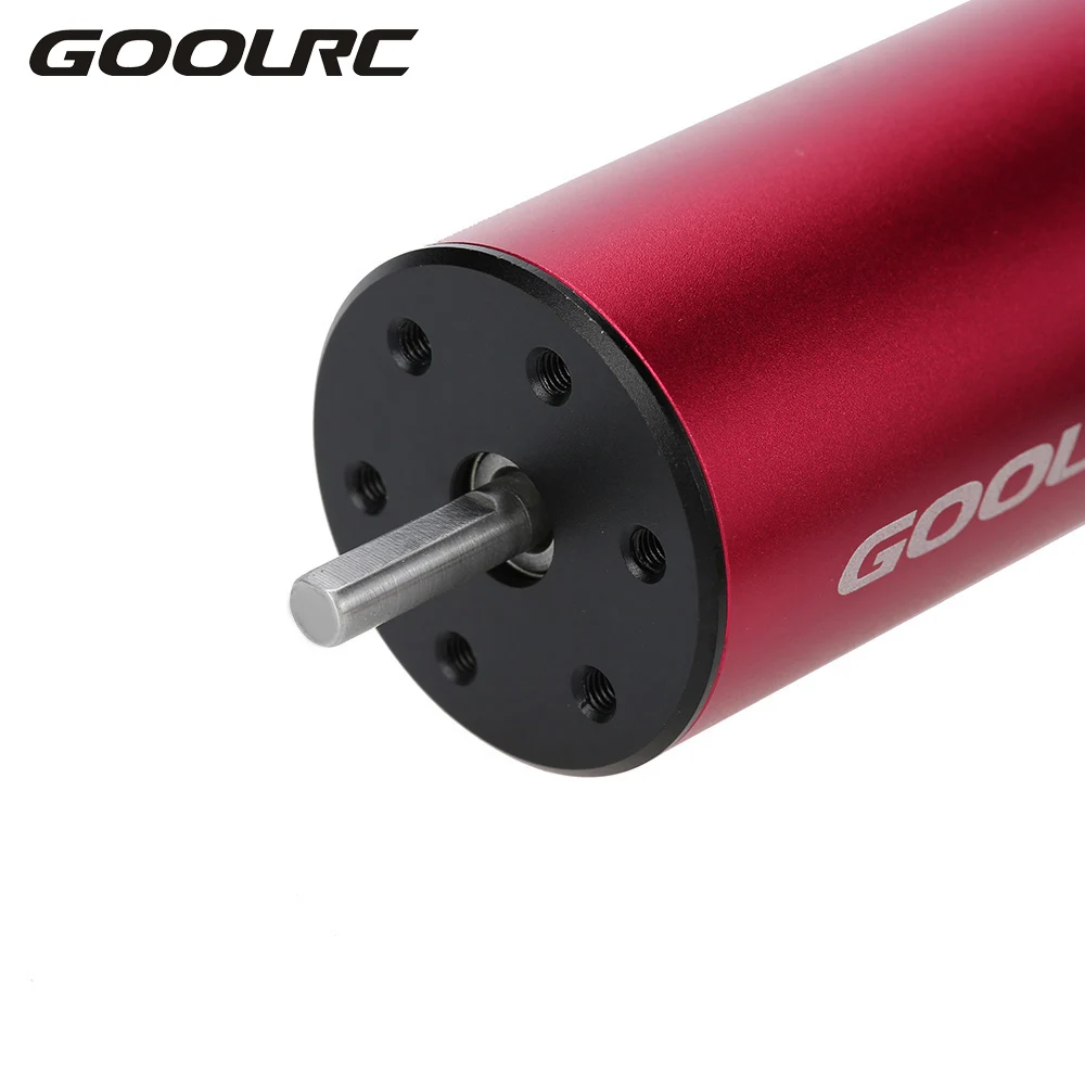 

GOOLRC Original Aluminum Alloy S3674 2650KV 4 Poles Brushless Sensorless Motor for 1:8 RC Car Motor Kid Toys Universal Parts