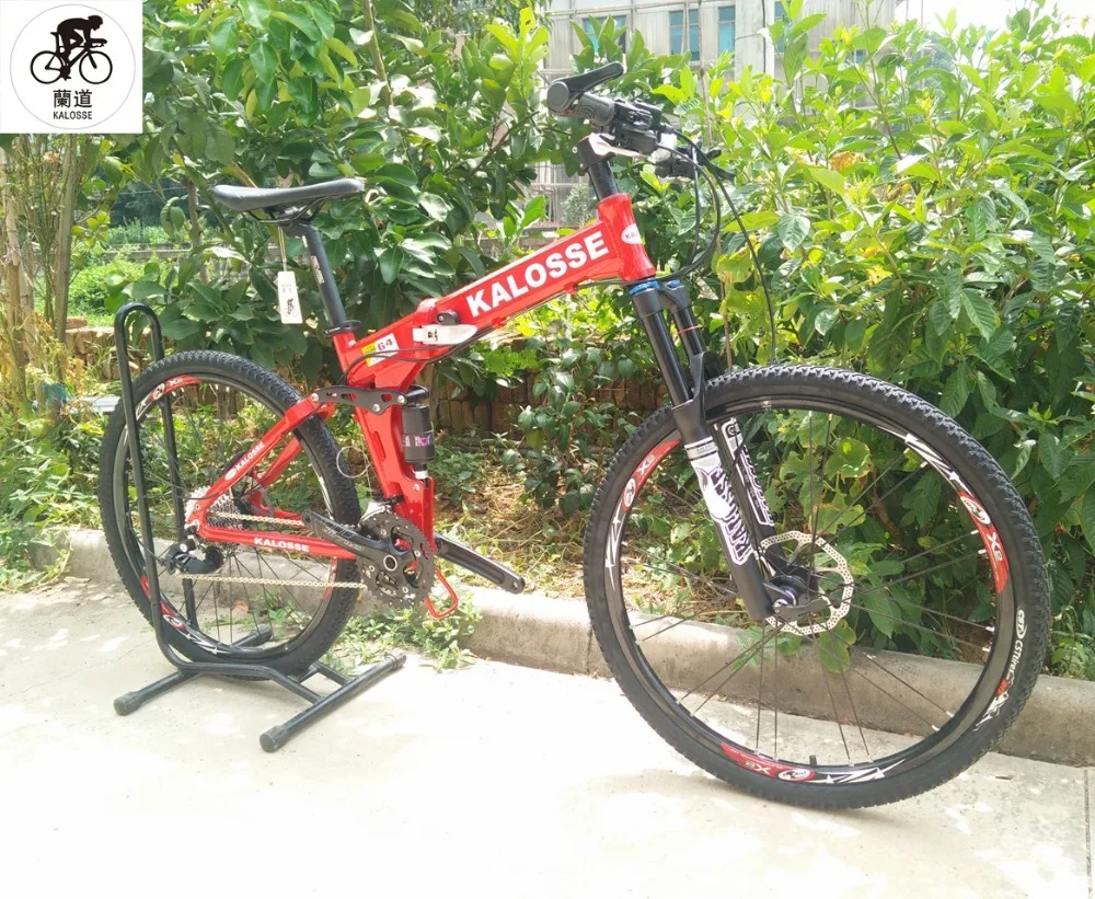 Clearance Kalosse Hydraulic brakes  Air front suspension   bicicleta mountain bike   30 speed   mountain bicycle  26er 26*17 inch 1