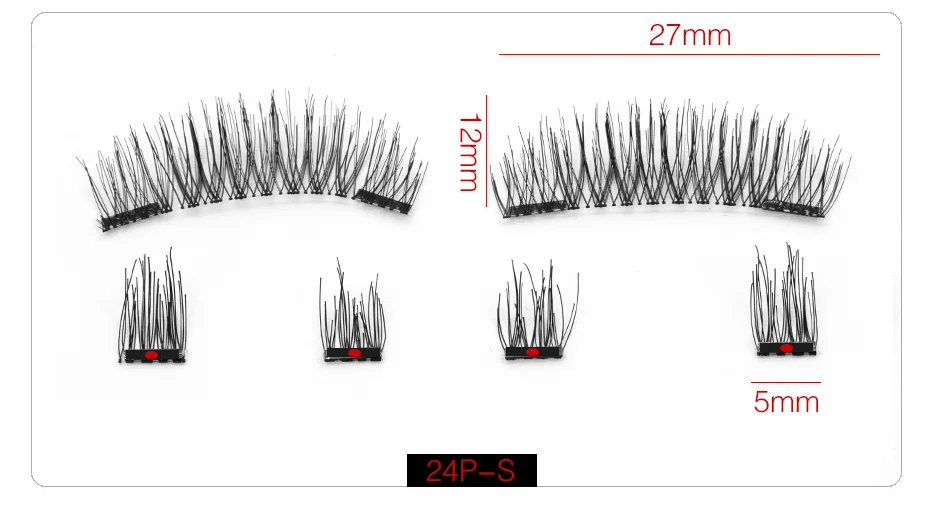 VICILEY накладные ресницы на магнитах 4 часть магниты ручной работы 3D/6D намагниченные ресницы натуральные накладные ресницы удобные с
