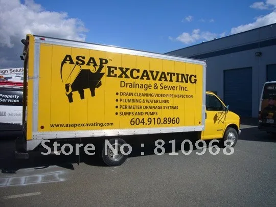 

PVC Vinyl Self-adhesive Truck Advertising Sticker Printing
