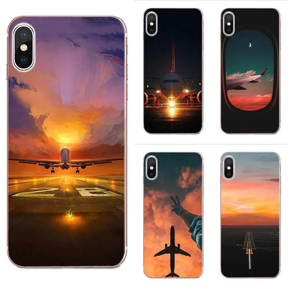 

Aircraft Plane Airplane Aeroplane Soft TPU Case Accessories For Xiaomi Redmi Note 2 3 3S 4 4A 4X 5 5A 6 6A Pro Plus