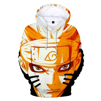 

2018 Naruto 3D Hoodies Men/women Fashion Autumn O Neck Harajuku 3D Print High Quality Naruto Men's Hoodies and Sweatshirt